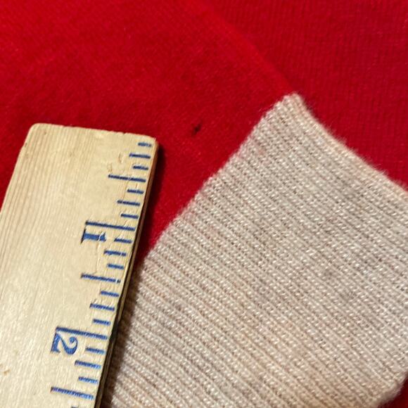 J. Crew Womens Wool-Blend Sweater Elbow Patches Sz Small Two Tone Layer Preppy - Picture 3 of 11